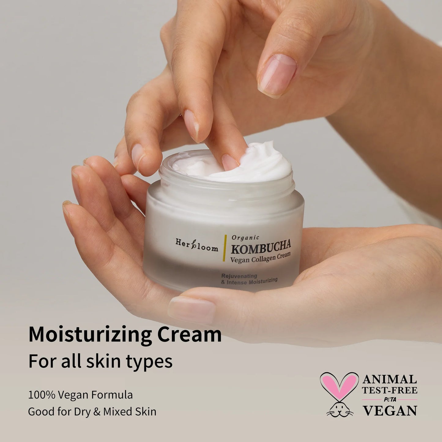Kombucha Vegan Collagen Cream