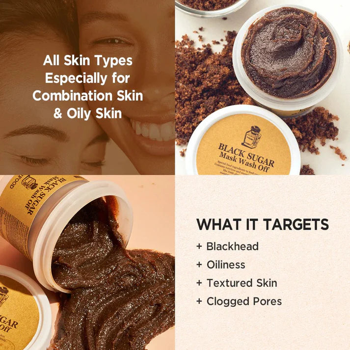 Black Sugar Mask Wash Off (R25)
