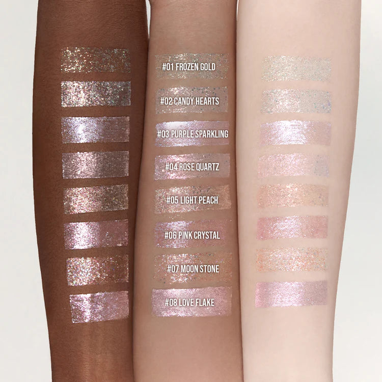 Dasique Starlit Jewel Liquid Glitter #01 Frozen Gold