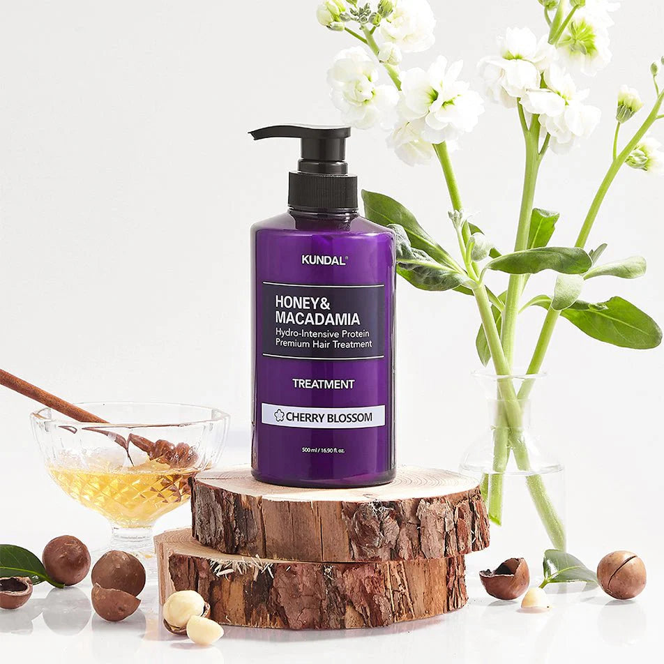 Honey & Macadamia Nature Shampoo - Cherry Blossom